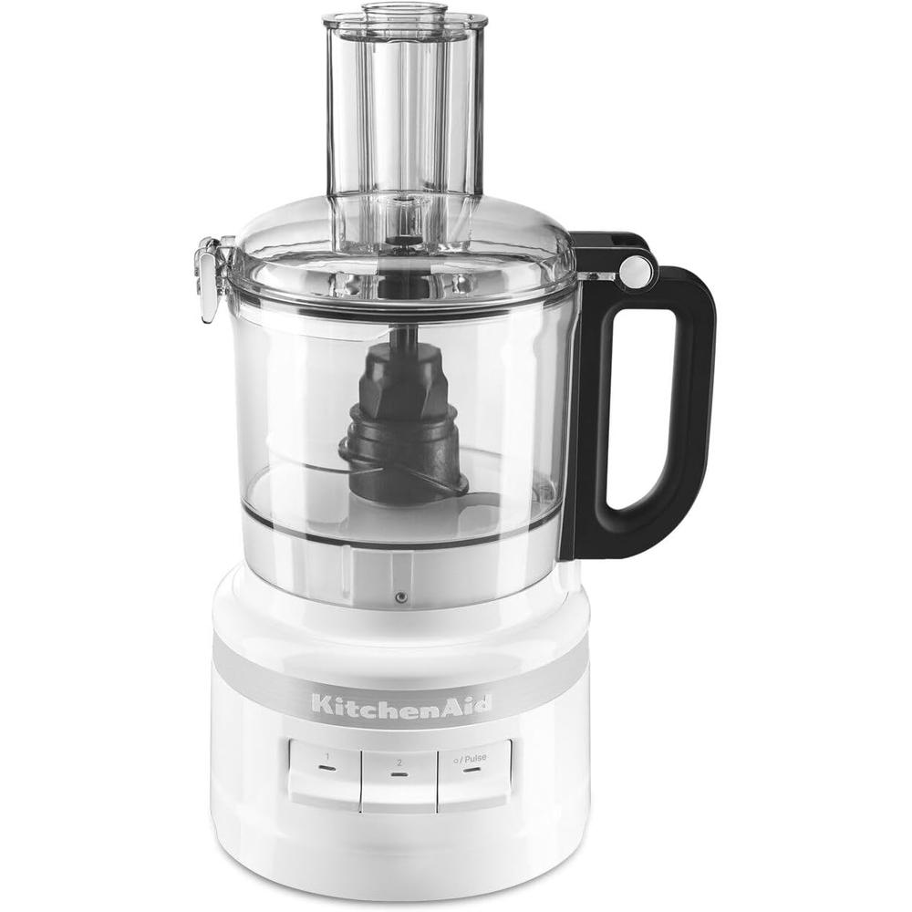 KitchenAid KFP0718, procesador de alimentos 7 qt / 6.6 L | Blanco