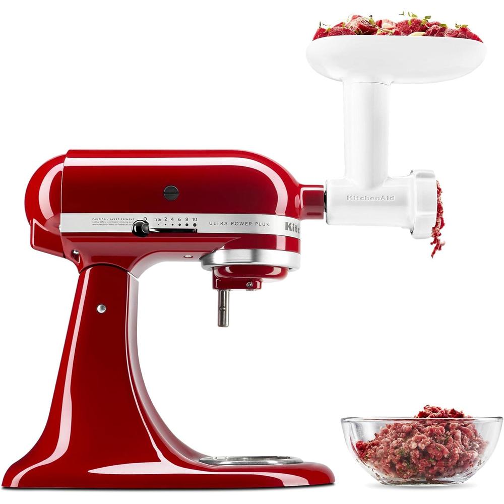 KitchenAid KSMFGA, molinillo de alimentos para batidoras de pie