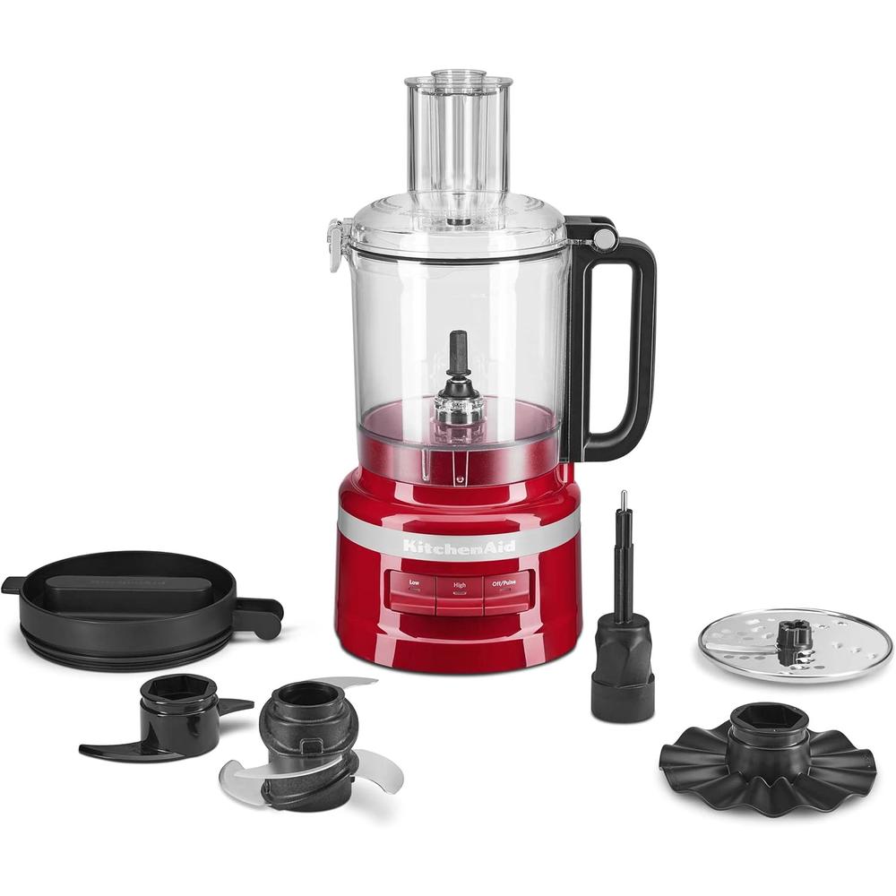 KitchenAid KFP0921, procesador de alimentos 9 qt / 8.5 L | Rojo